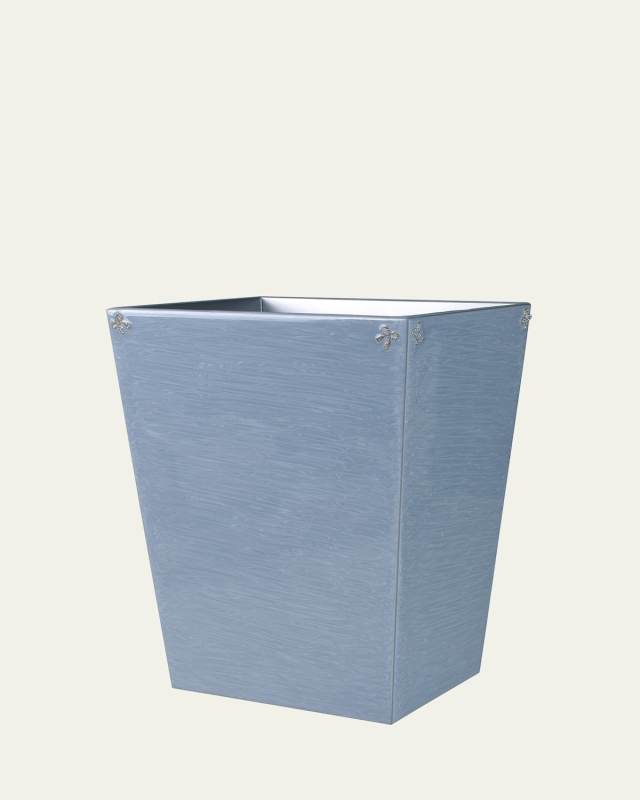 Lola Pave Bows Straight Wastebasket + Liner